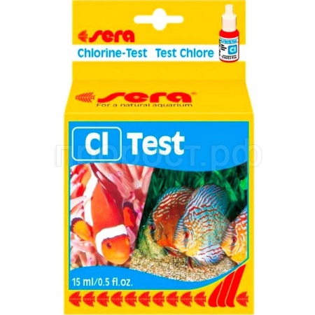 Сера Тест для воды Cl-Test хлор 15мл/S4810