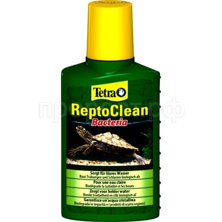 Черепахи вода Tetra RеptоClean Bacteria для очищения и дезинфекции 100мл/303737/АП