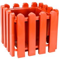 Кашпо Вологда 39*39*33,5см (20л) квадрат терракот 