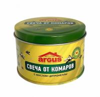 Свеча от комаров ARGUS Цитронелла 80гр банка