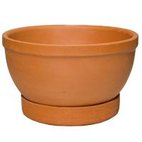 Кер.Терракот Орхидея 252-1 v-0,6л,h-6.0;D-14,3