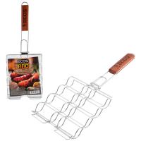 Решетка д/барбекю RD-674 20*17см (д/сосисок,колбасок,шпикачек) 999674 /шт/Ecos