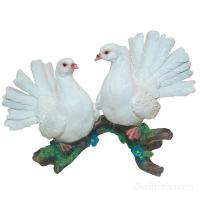 Фигура Два голубя №2 L38W24H24cм 626109/F393