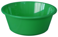 Таз 4л круглый зеленый