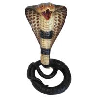Фигура Кобра с открытой пастью (акрил) 20*18*35см 716725/SGZ010