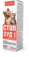 Спрей Стоп-Зуд для лечения заболеваний кожи и отитов 30мл Спрей Стоп-Зуд для лечения заболеваний кожи и отитов 30мл