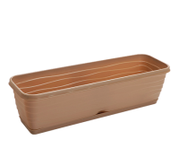 Балконный ящик 60см БРИЗ темно-бежевый 12л