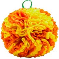 Игрушка с Мяч нюхательный Волна желто-оранжевый 15см/sh-08511/GoSi Игрушка с Мяч нюхательный Волна желто-оранжевый 15см/sh-08511/GoSi