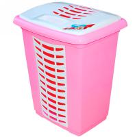 Корзина для белья розовый
