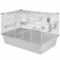 Клетка д/птиц СЕЛЕНА-1 78*48*45см разборная (укомплект) св-сер-бел/4680/Дарэлл Клетка д/птиц СЕЛЕНА-1 78*48*45см разборная (укомплект) св-сер-бел/4680/Дарэлл