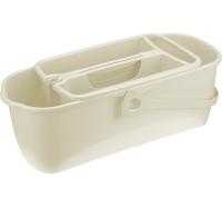 Ведро 17л ГРАНД с органайзером белый ротанг М2419 /4шт/М-пласт