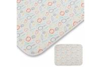 Коврик д/сушки посуды 40*30см микрофибра MDM-Prormo-M 005491 /40шт/Рыжий Кот 