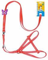 Комплект д/собак поводок 1,2*120см+ошейник 35*60см нейлон бабочка/ГШ16/Евро