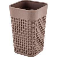 Стакан д/ванной комнаты Plast Team OSLO шоколадный мокко PT1343 /20шт/ПР