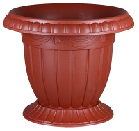 Кашпо Валенсия 35л коричневый  /07065 