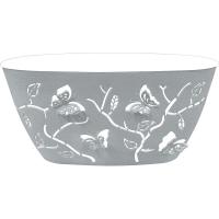 Балконный ящик 30см Бабочки серый шторм PT4015