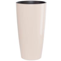 Кашпо Рондо 23/71л бежевый с вставкой М8878 в инд. короб. /1шт/ Альтерн
