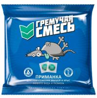 Мыши Гремучая смесь Стандарт 200гр тесто-брикет 50шт (СИНИЙ пакет)