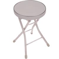 Табурет складной круглый серый ТБСК1/4 Табурет складной круглый серый ТБСК1/4