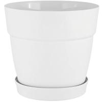 Кашпо Villa de Fiori D360 20л белоснежный жасмин с под. на колесиках IG6604 /6шт/ПР