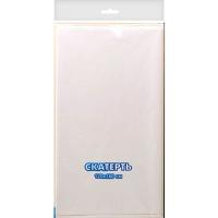 Скатерть 120*160 Интерпак Белая ПВД /50шт/СКТ55756 Скатерть 120*160 Интерпак Белая ПВД /50шт/СКТ55756