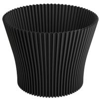 Кашпо Lotos Dlo 13*11см черный 071678 