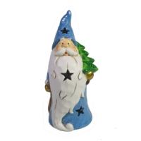 Фигура Дед Мороз с Елкой (синий) светодиодн L8.5W6.5H16 714188