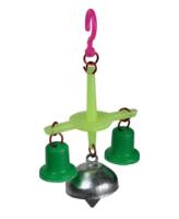 Игрушка для попугаев с колокольчиком 