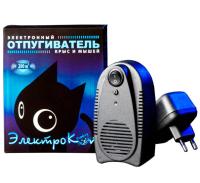 Мыши Отпугиватель ультр.звук ЭлектроКот-Классик 200 кв.м /20шт