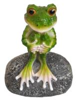 Фигура Лягушонок L17W12H19,5см 718579/F881