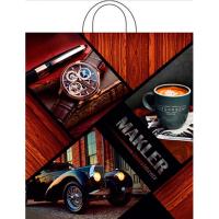 ПТЛ47683 Пакет 38*42 Маклер 1ШТ ПЭ с петлей /25/500шт/