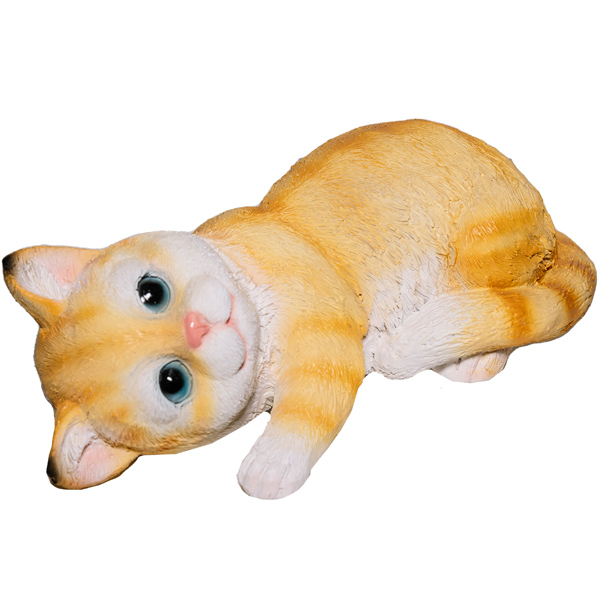 Фигура Котенок (рыжий) L23W11H9 718540/F870