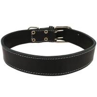 Ошейник кожа 45мм двойной 57-66см/00045011/Каскад