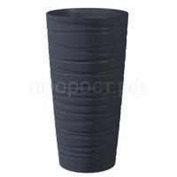 Кашпо Модерн Максимум 15л антрацит КШ-9532