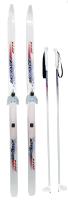 Лыжи 75см 140/105 подростковые Ski Race с палками и креплением Лыжи 75см 140/105 подростковые Ski Race с палками и креплением