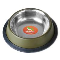 Миска метал 0,25л оливковая /Т630/ЗР