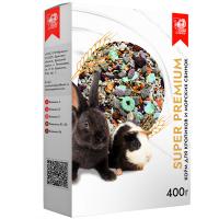 Грызуны SEVEN SEEDS SUPERPREMIUM д/кроликов и морских свинок 400г/12шт/S217 ЧЗ