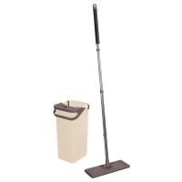 Швабра д/пола MIRACLE насадка микрофибра+ведро с механизмом отжима 004836 /6шт/Leonord