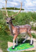 Фигура Олень пятнистый 190см ПЛ-244