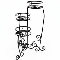 Подставка РЗДИ Напольная Букет 225 три горш черная