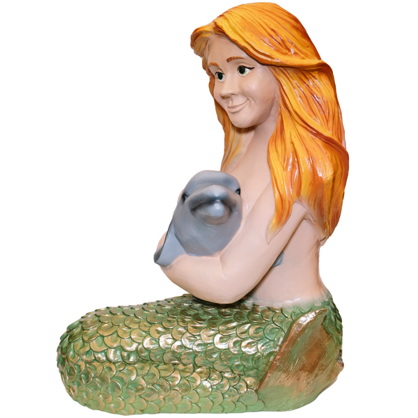 Фигура Русалка 58х40см (цветная) 13016
