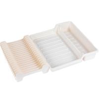 Сушилка д/посуды 1-ярусная Супер слоновая кость 09012 /12шт/Арз