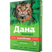 Ошейники Дана Ультра для кошек против блох и клещей 35см красный Ошейники Дана Ультра для кошек против блох и клещей 35см красный