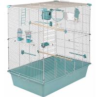 Клетка д/птиц СЕЛЕНА-2 78*48*66,5см разборная (укомплект) бирюз-бел/4681/Дарэлл Клетка д/птиц СЕЛЕНА-2 78*48*66,5см разборная (укомплект) бирюз-бел/4681/Дарэлл