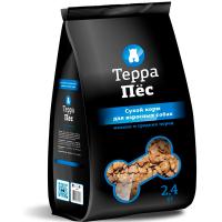 Собаки Терра Пёс д/взр.собак мелких и средних пород 2,4кг/4шт