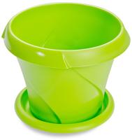 Кашпо "Флориана" 9,2л салатовый Д315 С388САЛ