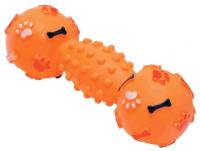 Игрушка с Гантель 500КГ виниловая 19см д/крупных пород/C2687/ЗР