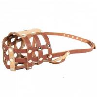 Намордник кожа №4 38-11см/304/Вестерн