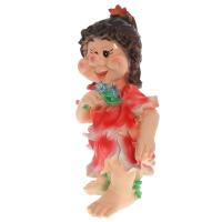 Фигура Девочка с цветочками L34W25H59см 123468/F200