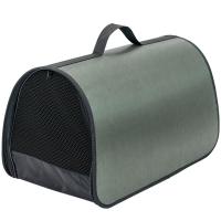 Сумка переноска ЧИП Саквояж №0 жесткая нейлон зеленый 32,5*19,5*19,5см/90000/Дарэлл